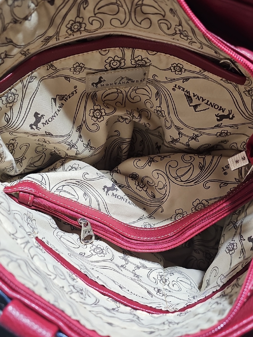 Montana West Bags American Pride Womens Conceal Carry Handbag Patriotic EUC - Picture 13 of 16